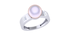 LR91665- Jewelry CAD Design -Rings, Fancy Collection, Pearl Collection