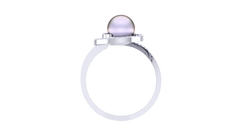 LR91667- Jewelry CAD Design -Rings, Fancy Collection, Pearl Collection