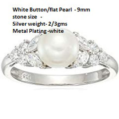 LR91668- Jewelry CAD Design -Rings, Fancy Collection, Pearl Collection