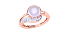 LR91670- Jewelry CAD Design -Rings, Fancy Collection, Pearl Collection