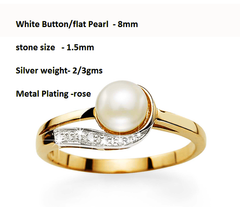 LR91670- Jewelry CAD Design -Rings, Fancy Collection, Pearl Collection