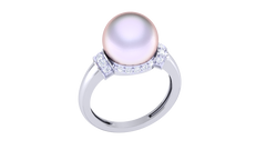 LR91671- Jewelry CAD Design -Rings, Fancy Collection, Pearl Collection