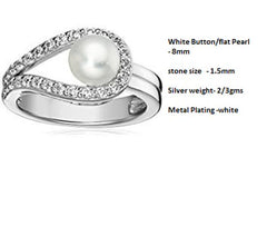 LR91673- Jewelry CAD Design -Rings, Fancy Collection, Pearl Collection