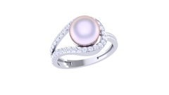 LR91673- Jewelry CAD Design -Rings, Fancy Collection, Pearl Collection