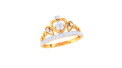 LR90020- Jewelry CAD Design -Rings, Heart Collection, Light Weight Collection