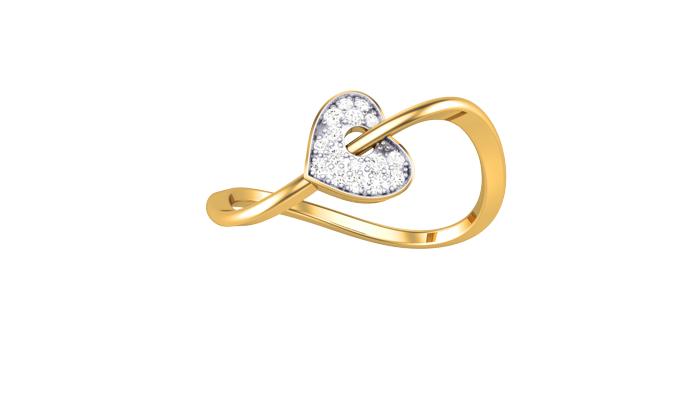 LR90682- Jewelry CAD Design -Rings, Heart Collection, Light Weight Collection