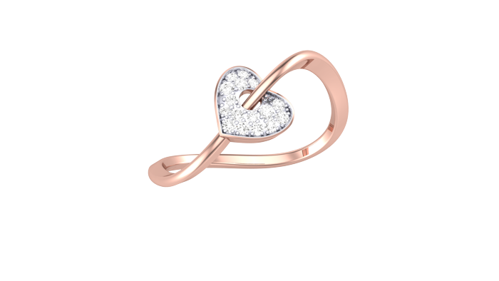 LR90682- Jewelry CAD Design -Rings, Heart Collection, Light Weight Collection