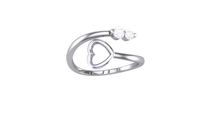 LR90695- Jewelry CAD Design -Rings, Heart Collection, Light Weight Collection