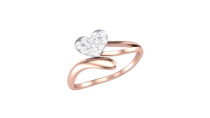 LR90696- Jewelry CAD Design -Rings, Heart Collection, Light Weight Collection