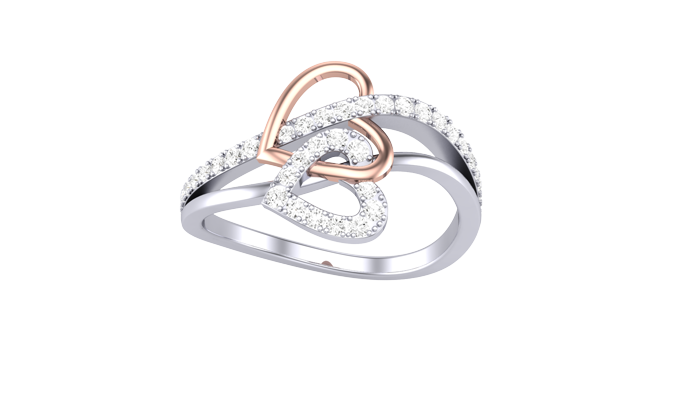 LR90700- Jewelry CAD Design -Rings, Heart Collection, Light Weight Collection