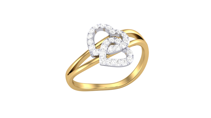 LR90701- Jewelry CAD Design -Rings, Heart Collection, Light Weight Collection