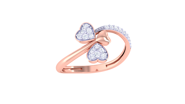 LR91316- Jewelry CAD Design -Rings, Heart Collection, Light Weight Collection