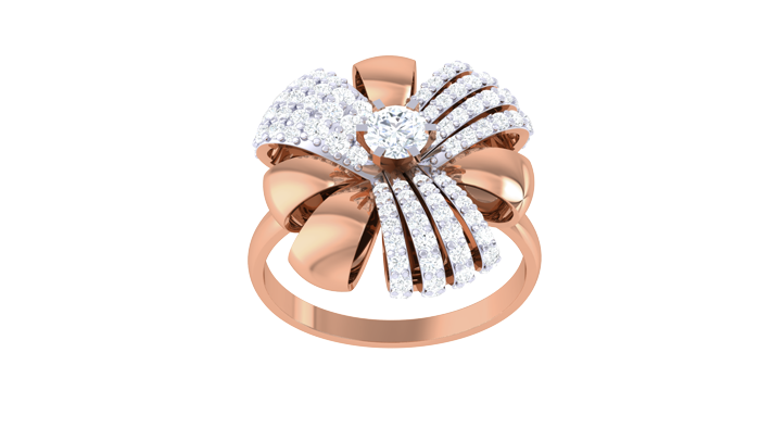 LR90152- Jewelry CAD Design -Rings, Heart Collection