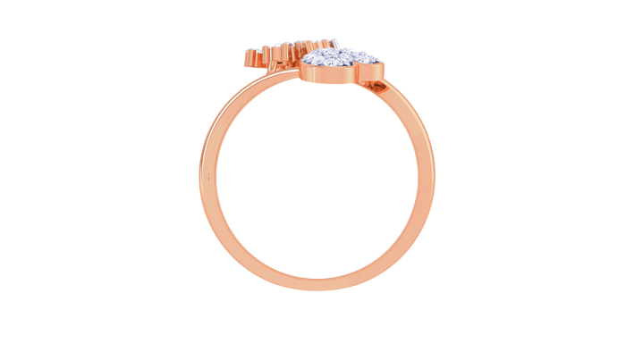 LR91300- Jewelry CAD Design -Rings, Heart Collection