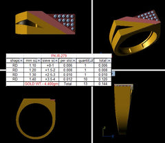 MR90426- Jewelry CAD Design -Rings, Mens Rings, Fancy Collection