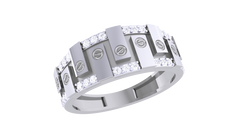 MR90429- Jewelry CAD Design -Rings, Mens Rings, Fancy Collection