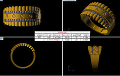 MR90439- Jewelry CAD Design -Rings, Mens Rings, Fancy Collection