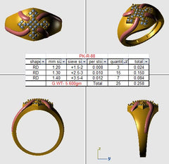 MR90459- Jewelry CAD Design -Rings, Mens Rings, Fancy Collection