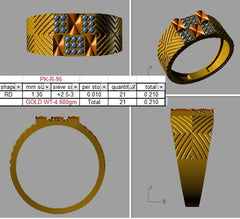 MR90466- Jewelry CAD Design -Rings, Mens Rings, Fancy Collection