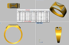 MR90468- Jewelry CAD Design -Rings, Mens Rings, Fancy Collection