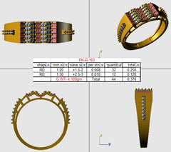 MR90473- Jewelry CAD Design -Rings, Mens Rings, Fancy Collection