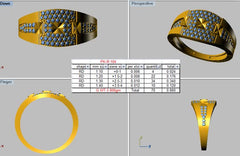 MR90474- Jewelry CAD Design -Rings, Mens Rings, Fancy Collection