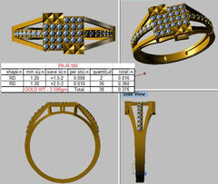 MR90475- Jewelry CAD Design -Rings, Mens Rings, Fancy Collection