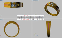 MR90480- Jewelry CAD Design -Rings, Mens Rings, Fancy Collection