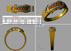 MR90487- Jewelry CAD Design -Rings, Mens Rings, Fancy Collection