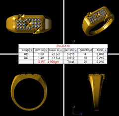 MR90488- Jewelry CAD Design -Rings, Mens Rings, Fancy Collection