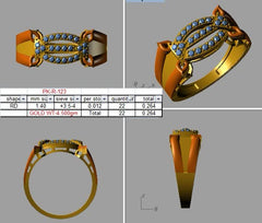 MR90493- Jewelry CAD Design -Rings, Mens Rings, Fancy Collection