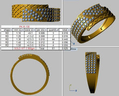 MR90500- Jewelry CAD Design -Rings, Mens Rings, Fancy Collection