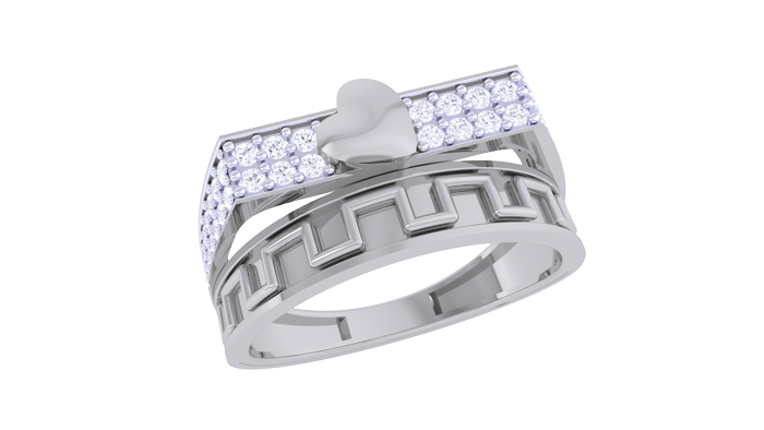 MR90298- Jewelry CAD Design -Rings, Mens Rings, Heart Collection