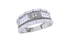 MR90195- Jewelry CAD Design -Rings, Mens Rings, Stackable Rings, Band Rings