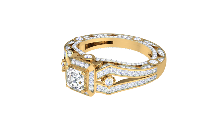 LR91643- Jewelry CAD Design -Rings, Side Rings, Solitaire Rings