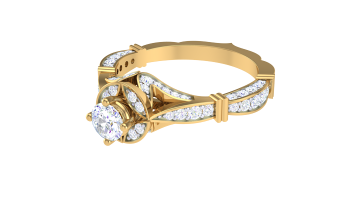 LR91651- Jewelry CAD Design -Rings, Side Rings, Solitaire Rings