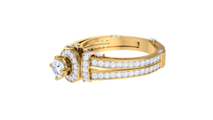 LR91652- Jewelry CAD Design -Rings, Side Rings, Solitaire Rings