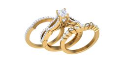 LR91653- Jewelry CAD Design -Rings, Side Rings, Solitaire Rings