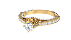 LR91654- Jewelry CAD Design -Rings, Side Rings, Solitaire Rings