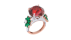 LR90170- Jewelry CAD Design -Rings, Solitaire Rings, Fancy Collection, Fancy Diamond Collection, Color Stone Collection