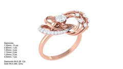 LR90147- Jewelry CAD Design -Rings, Solitaire Rings, Fancy Collection