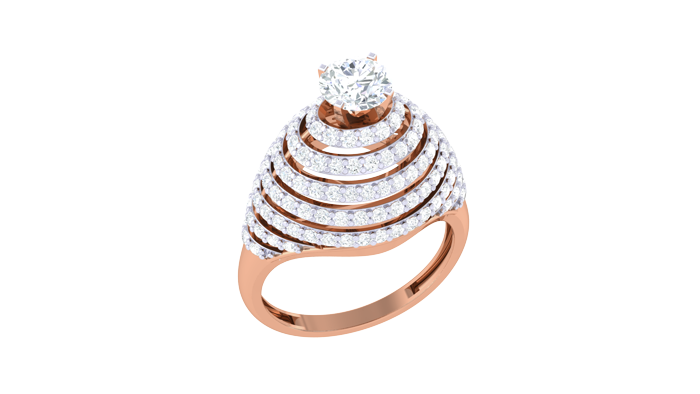 LR90158- Jewelry CAD Design -Rings, Solitaire Rings, Fancy Collection