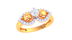 LR91392- Jewelry CAD Design -Rings, Solitaire Rings, Fancy Collection