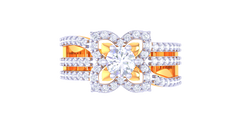 LR91394- Jewelry CAD Design -Rings, Solitaire Rings, Fancy Collection