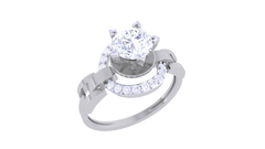 LR91570- Jewelry CAD Design -Rings, Solitaire Rings, Fancy Collection