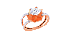 LR91572- Jewelry CAD Design -Rings, Solitaire Rings, Fancy Collection