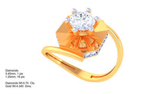 LR91573- Jewelry CAD Design -Rings, Solitaire Rings, Fancy Collection