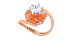 LR91573- Jewelry CAD Design -Rings, Solitaire Rings, Fancy Collection