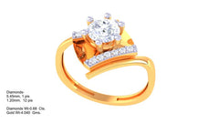 LR91574- Jewelry CAD Design -Rings, Solitaire Rings, Fancy Collection