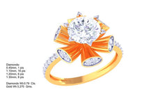 LR91577- Jewelry CAD Design -Rings, Solitaire Rings, Fancy Collection